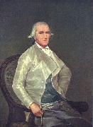 Francisco de Goya Portrat des Francisco Bayeu oil on canvas